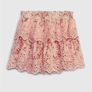 NEW Gap × LoveShackFancy Floral Flippy Skirt 18-24M!